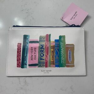 Kate Spade Pencil Pouch With Accessories NWT